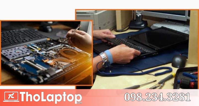 Tiến hành sửa chữa laptop hiệu quả